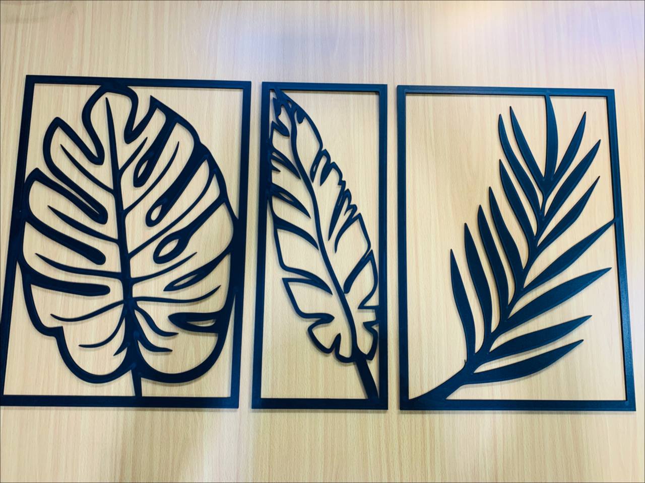 🍃 تابلوه ورق شجر