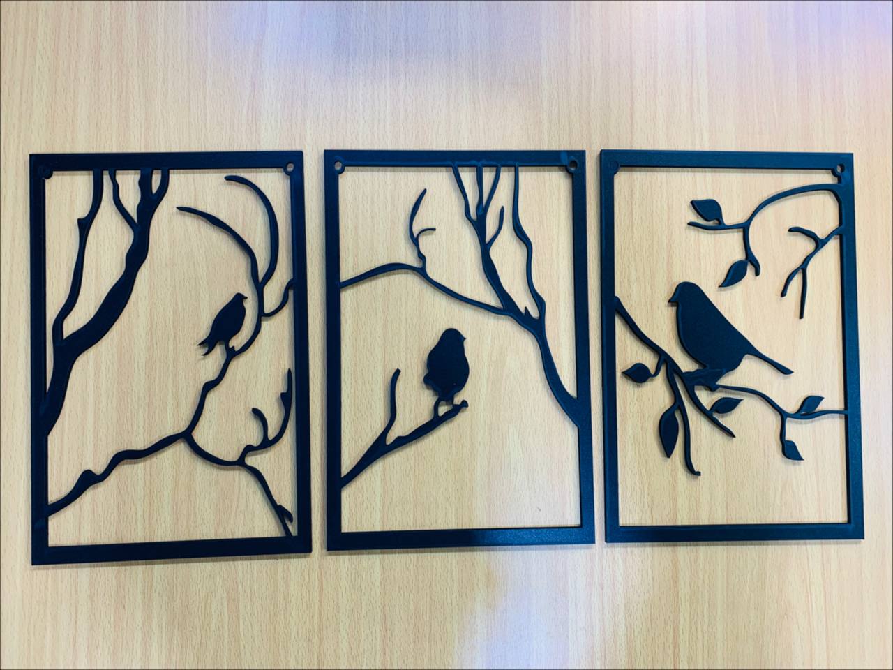 تابلوه العصافير الصغير