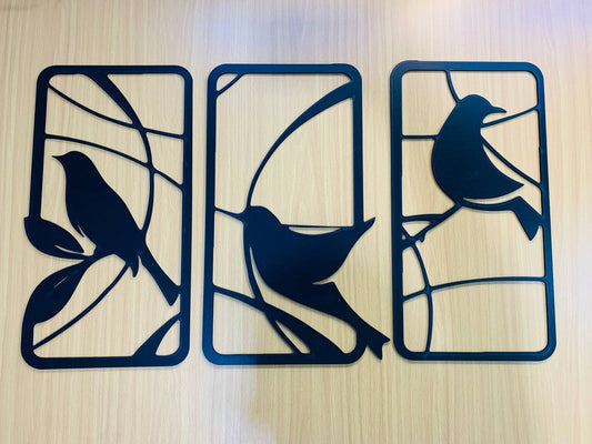 🐦 تابلوه العصافير الكبير